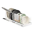 thumbnail image 1 of Organizador de Sartenes y Ollas Extraíble, Estante Ajustable para Tapas con 10 Compartimentos, Acero Carbono Antiox - Ideal para Gabinetes de Cocina, 1 of 8