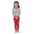 thumbnail image 5 of Family Matching Christmas Snowman Pajama Sets Cute Snowman Print Long Sleeve Parent-Child Outfit Sleepwear Home wear, 5 of 6
