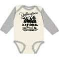 thumbnail image 3 of Inktastic Wyoming Yellowstone National Park Boys or Girls Long Sleeve Baby Bodysuit, 3 of 5