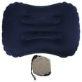 thumbnail image 2 of Inflatable Pillow, TPU Coating Auto Inflation Back Cushion Wide Application  for Office Dark Blue,Blue Camouflage, 2 of 7