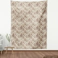 thumbnail image 4 of Ambesonne Night Butterfly Fabric by the Yard Upholstery, Dance of Moths Art, 10 Yards, Beige Dust and Cocoa, 4 of 5