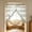 Blue, variant on Cififendec Vintage Embroidered Lace Door Curtain,98.43"×39.37", Rod Pocket Tassel Trim Swag Tier Curtain for Kitchen Archway Bedroom Entry Window Partition Decor