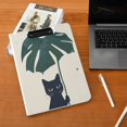 thumbnail image 5 of FORMRS A4 Clipboard Folder with Pen Holder Horizontal Foldable School Office Binder, Black Cat Plants, 5 of 9