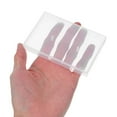 thumbnail image 5 of OULII 5Pcs Transparent Audio Cassette Storage Boxes Clear Plastic Tape Organizer Case, 5 of 8