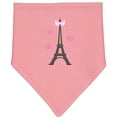 thumbnail image 2 of Inktastic Paris Lover Eiffel Tower Baby Bandana Bib, 2 of 4