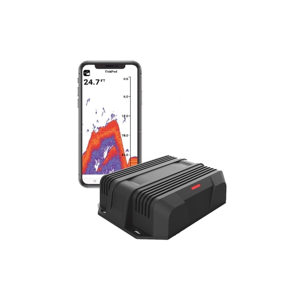 Soporte para barco Fish Finder Hawkeye FISHPOD 10BX con Bluetooth