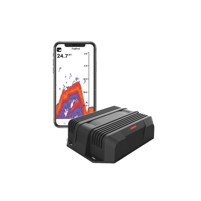 Soporte para barco Fish Finder Hawkeye FISHPOD 10BX con Bluetooth