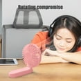 thumbnail image 4 of XGFHYJEH Hand Held Fan, Mini Fan Handheld, Hand Held Fan Rechargeable, Portable Folding Hand Held Cooling Fan, 4 of 7