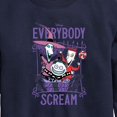 thumbnail image 3 of The Nightmare Before Christmas - Everybody Scream - Youth Crewneck Fleece Sweatshirt, 3 of 5