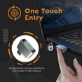 thumbnail image 3 of Nano USB C Fingerprint Reader for Windows 10/11 Hello - USB Type C Security Key Biometric Scanner Sensor Dongle Module for Instant Access, Password-Free Login, Sign-in, Lock, Unlock PC & Laptops, 3 of 8