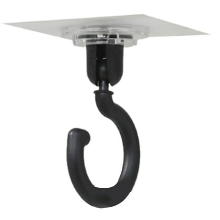 

Swivel Swag Hooks Heavy Duty Swag Hook 360° Rotating Design for Home Office Black 5PCS
