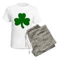 thumbnail image 5 of CafePress - Shamrock Ver6 Women's Light Pajamas - Women's Short Sleeve Print T-Shirt and Pants Light Cotton Pajama Set, 5 of 7
