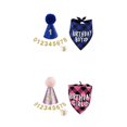 thumbnail image 1 of Encantadora Mascota Baberos Sombrero Saliva Toalla Para Rosa+Encantadora Mascota Baberos Sombrero Saliva Toalla Para Azul Yuyangstore none, 1 of 8