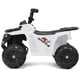thumbnail image 3 of Costway Los niños montan en ATV Quad 4 ruedas coche de juguete eléctrico 6V batería luces LED, blanco, 3 of 5