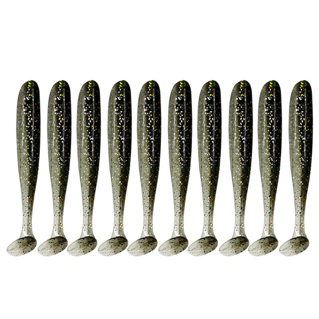 Yuarrent 10 Uds. De cebos de pesca de simulación, señuelos de pesca reutilizables, cebos artificiales portátiles de PVC, 7cm, tipo 7 Pescar No.08 Yuarrent OD000513-08