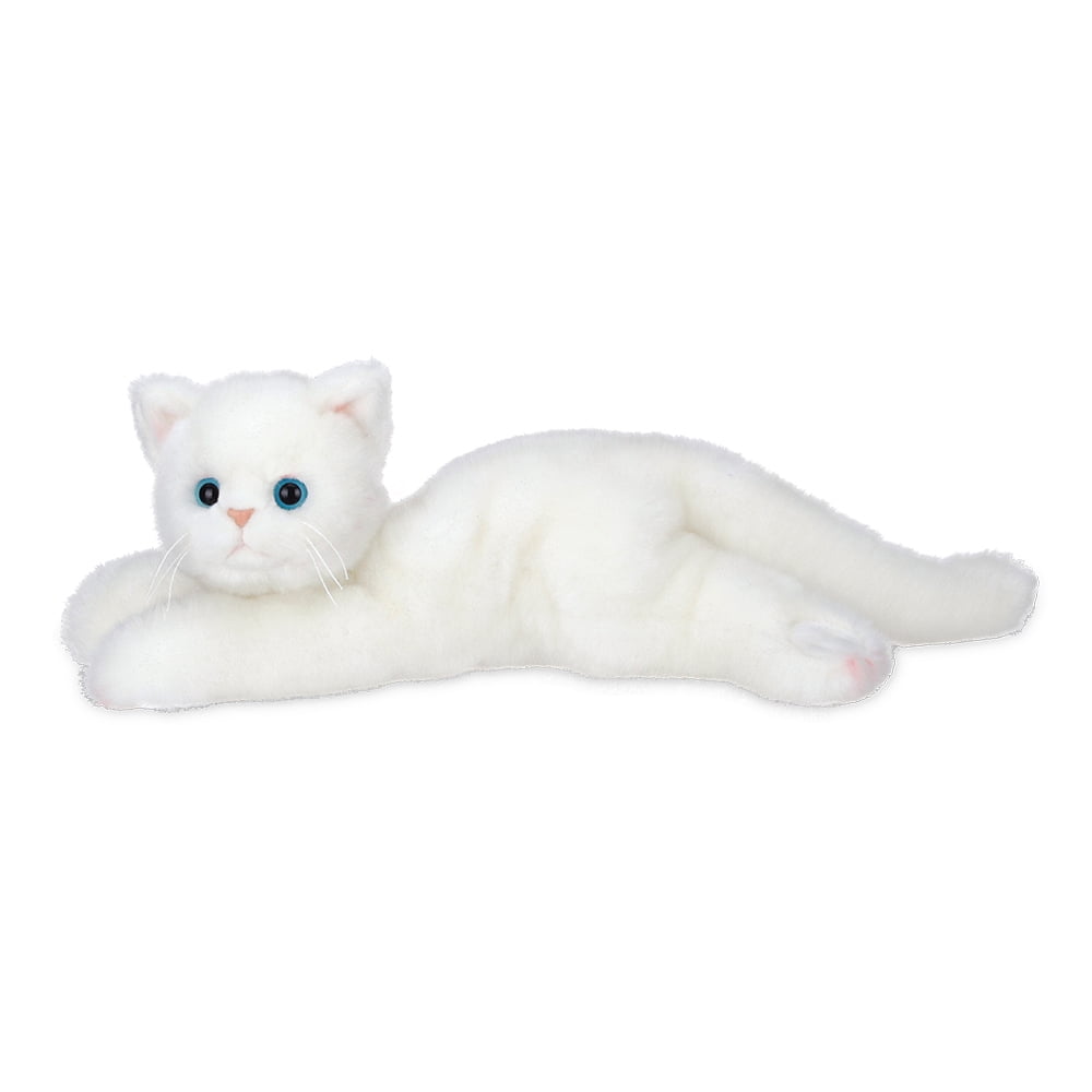 Bearington Muffin Plush Stuffed Animal White Cat Kitten 15 inches Adorably cute 
