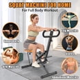 thumbnail image 2 of 【SAYGOGO 】Foldable Squat Machine with Adjustable Resistance Bands for Glutes and Thighs, 2 of 7