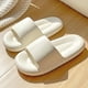 thumbnail image 4 of Zapatillas de casa antideslizantes Zulema 2 uds sandalias de verano 40-41 blanco, 4 of 8