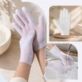 thumbnail image 4 of Silicone Gloves for Dry Hands,1 Pairs Silicone Moisturizing Gloves,Spa Gel Hydrating Gloves Women,Anti Slip Aloe Lotion Gloves for Repairing Dry Hand,Calluses,Cracked Heels & Softening Rough Skin, 4 of 6
