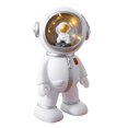 thumbnail image 4 of Alcancía portátil de astronauta con lámpara para niñas, decoración, actividades, regalos de mesa Blanco, 4 of 9