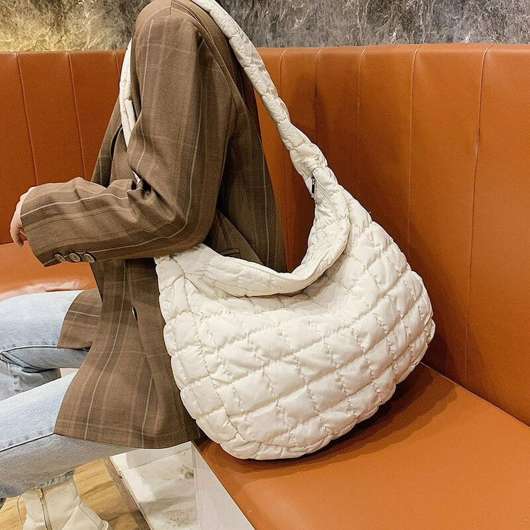 Vintage Lattice Pattern Handbag, Pu Leather Flap Shoulder Bag