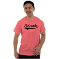 thumbnail image 2 of Colorado CO Classic Athletic Script Unisex Plus Size Graphic Tee Brisco Brands 3X, 2 of 6