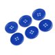 thumbnail image 4 of 50 botones de costura de resina de 23 mm con 4 orificios para coser Scrapbooking Knitting (azul), 4 of 5