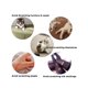 thumbnail image 5 of 20pcs Black Soft Pet Nail Caps For Scratch Protection And Beauty, 5 of 5