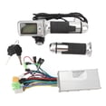thumbnail image 2 of 3 Mode Sine Wave Controller, Stable Performance Groove Design Throttle Grip 36V 48V 500W 28A Controller  for Electric Scooter, 2 of 7