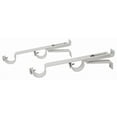thumbnail image 7 of Urbanest Adjustable Double Rod Bracket, Up-1 1/8", Glossy White, Set of 2, 7 of 7