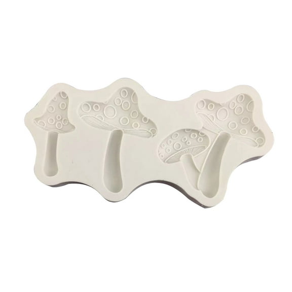 Chocolate Mould Fondant Moulds Candy Molds Mushroom Shaped for DIY Baking