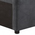 thumbnail image 4 of Grey Right Facing Loose Back Sofa with Tight Seat & 2 Pillows, 4 of 7