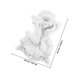 thumbnail image 2 of WHAMVOX White Resin Mythological Figures Candlestick Holder for Romantic Home and Office Decor, 2 of 6