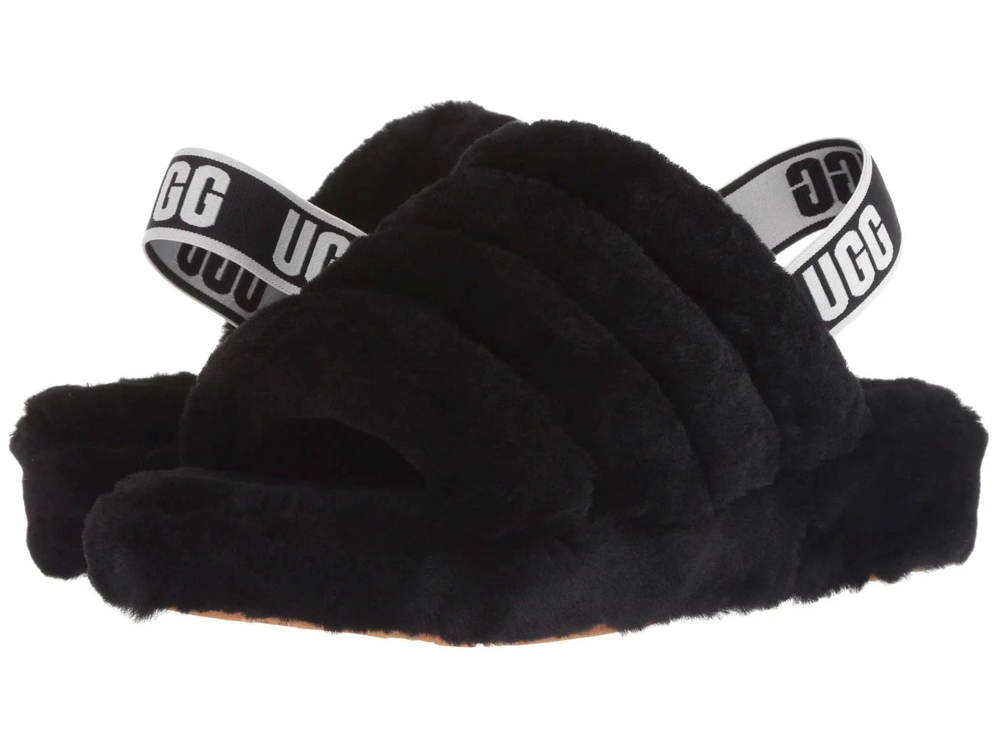 Ugg Women's Fluff Yeah Slide Slipper 1095119 - Genuine Sheepskin