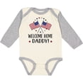 thumbnail image 3 of Inktastic Military Homecoming Welcome Home Daddy Boys or Girls Long Sleeve Baby Bodysuit, 3 of 5