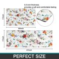 thumbnail image 7 of Pioneer Flower Floral Print Pattern Kitchen Rugs Sets Of 2,Anti Fatigue Kitchen Mat Rugs Non Slip Washable,Decorative Kitchen Floor Mats for Kitchen,Sink,Laundry,17"x30"+17"x47", 7 of 7