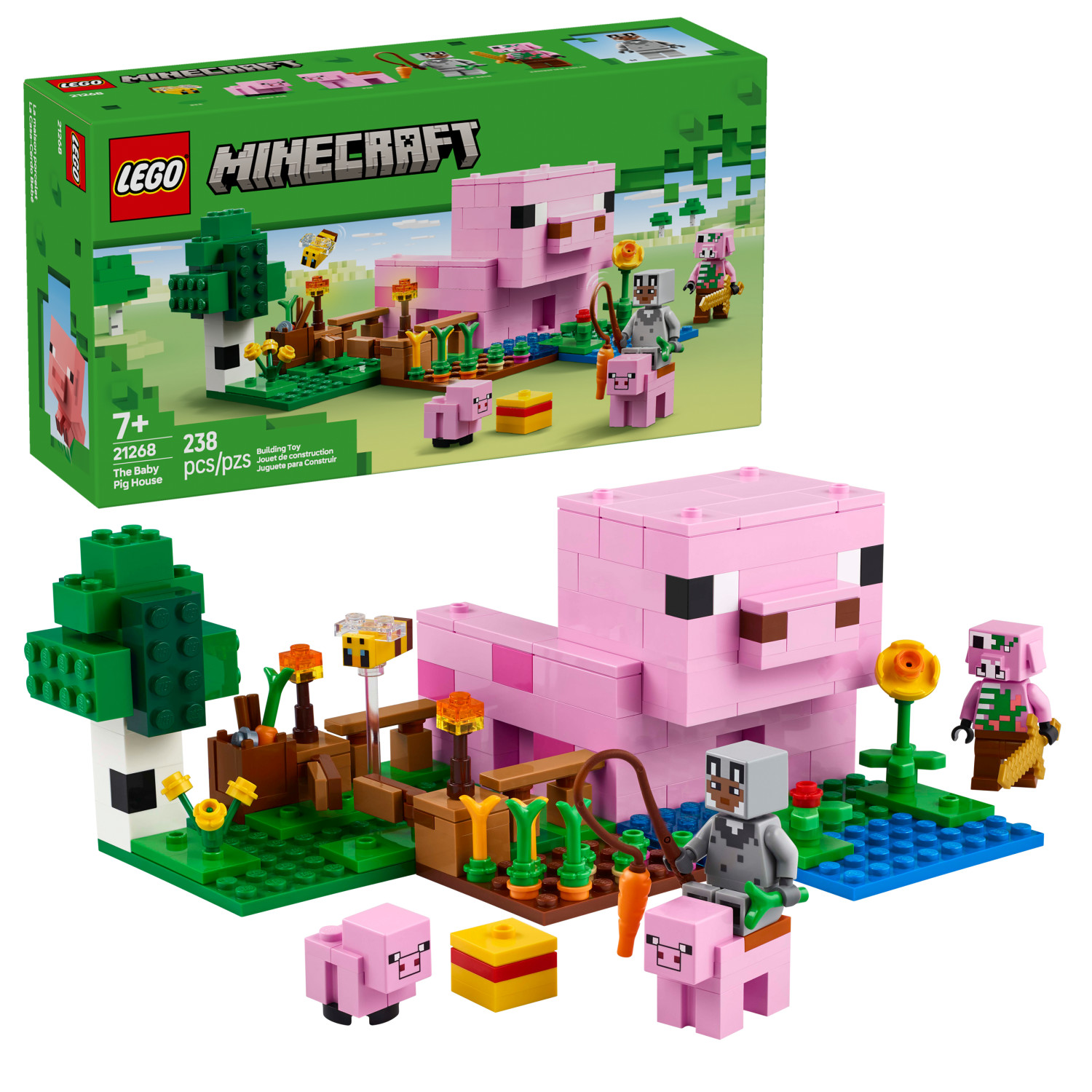 LEGO Minecraft Baby Pig House Set 21268 photo 1