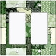 thumbnail image 6 of Metal Light Switch Plate Cover Safari African Tribal Art Pattern Green SFR014, 6 of 13