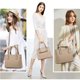 thumbnail image 4 of Bolso de mano CHICAROUSAL Monederos de piel tipo bandolera cc Khaki, 4 of 7