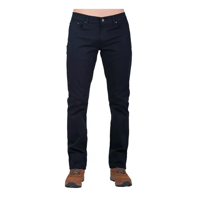 Pantalon Oggi Jeans Hombre Azul Gabardina Stretch Vaxter