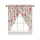thumbnail image 1 of Cenefas de cortina CAPSCEOLL con flores rosas primaverales, 74 x 91 cm, 2 paneles, 1 of 7