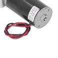 thumbnail image 3 of Motor con engranaje de CC, pequeño motor de reducción de velocidad de gusano de turbina Reversible de torsión grande de 18W con autobloqueo DC12V, 3 of 8