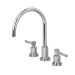 thumbnail image 3 of Kingston Brass Robinet de Cuisine Concord à Double Poignée, 3 of 4