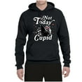 thumbnail image 2 of Wild Bobby Not Today Cupid Cute Funny Trash Panda Meme Valentine's Day Unisex Hoodie Sweatshirt, 2 of 6