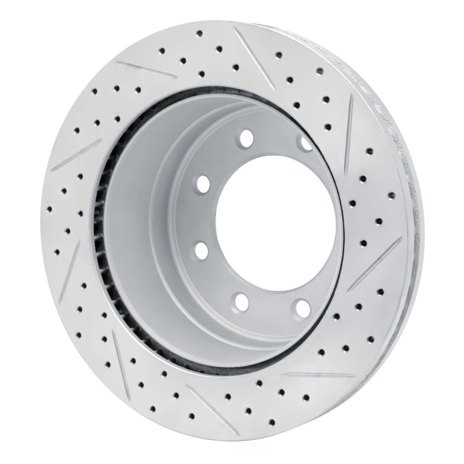 Dynamic Friction Company 830-54227L DFC Geoperformance Rotor - Drilled and Slotted