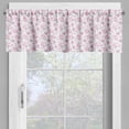 thumbnail image 2 of Ambesonne Shabby Flora Window Valance, Pink Roses Spring, 54" X 12", Pale Pink White Grey, 2 of 5