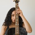 thumbnail image 2 of MasteelfCA Elegant Pattern Guitar Self-adhesive Fretboard Sticker Guitar Fretboard Decal, 2 of 7