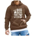 thumbnail image 1 of VBARHMQRT Hoodie Blanket Men Rugby Printed Pocket Drawstring Hooded Sweatshirt Casual Loose Comfortable Trendy Business Sweatshirt, 1 of 4