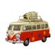thumbnail image 1 of Modelo de furgoneta camper de 6,3 pulgadas, furgoneta camper clásica Retro, estilo T1, vehículo de autobús de playa de Metal, decoración del hogar, sorpresa de cumpleaños Ideal, 1 of 5