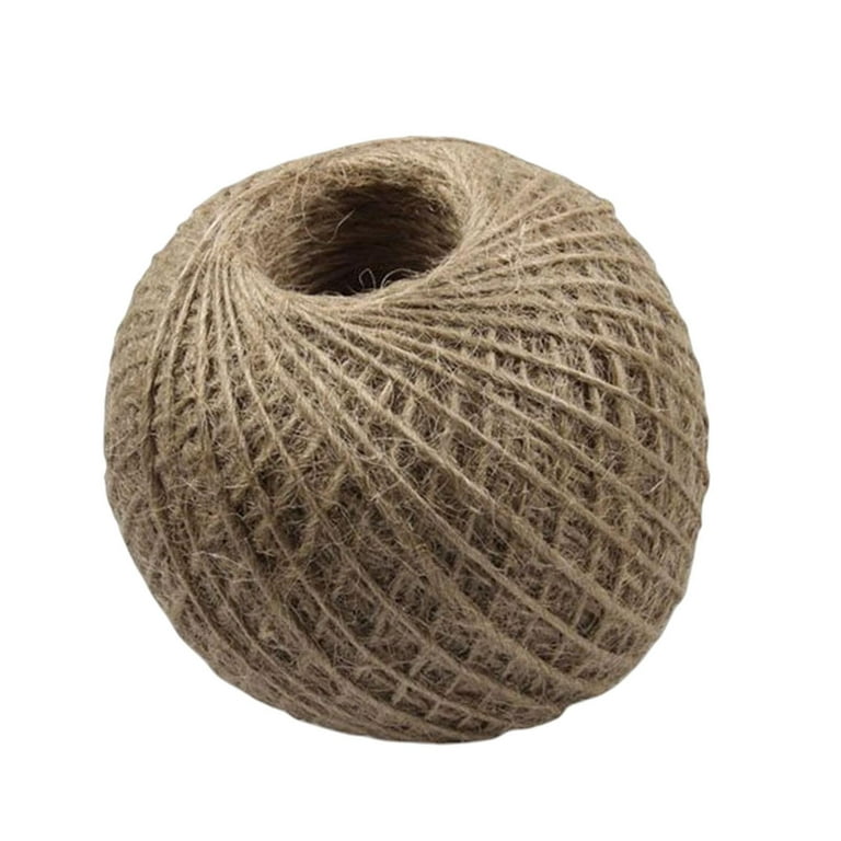 200' thick Natural Jute-burlap / Twine / String, 3-ply Cord Rope -- Craft  Supply